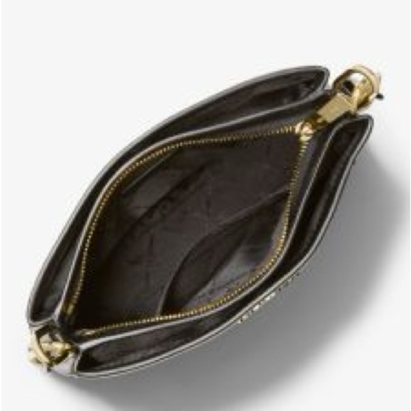 Micheal Kors | Trisha Medium Pebbled Leather Crossbody Bag - Picture 2 of 3